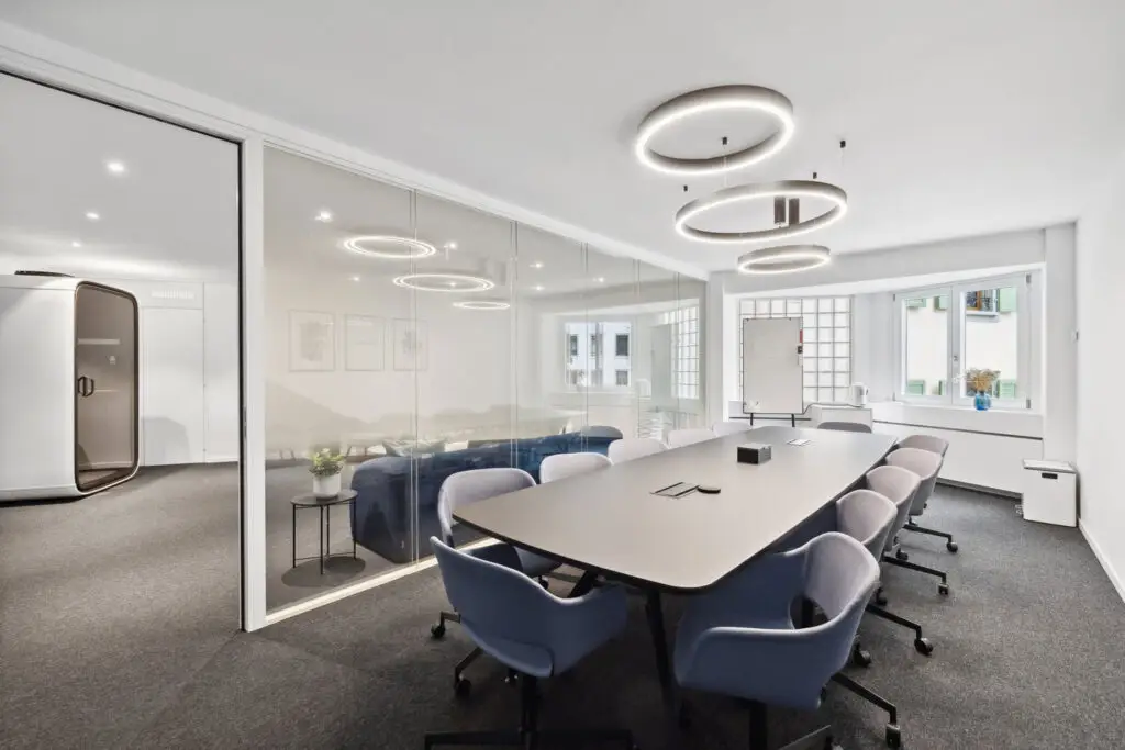 Aménagement salle de réunion